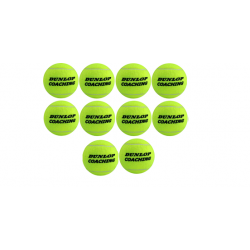 Dunlop Coaching Balls (10 pcs pack)